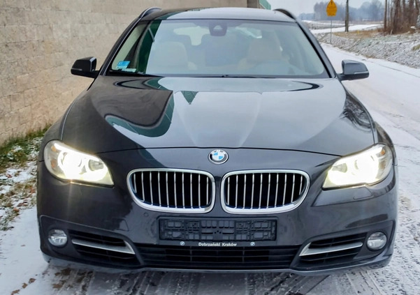 BMW Seria 5 cena 59900 przebieg: 175500, rok produkcji 2013 z Łódź małe 232